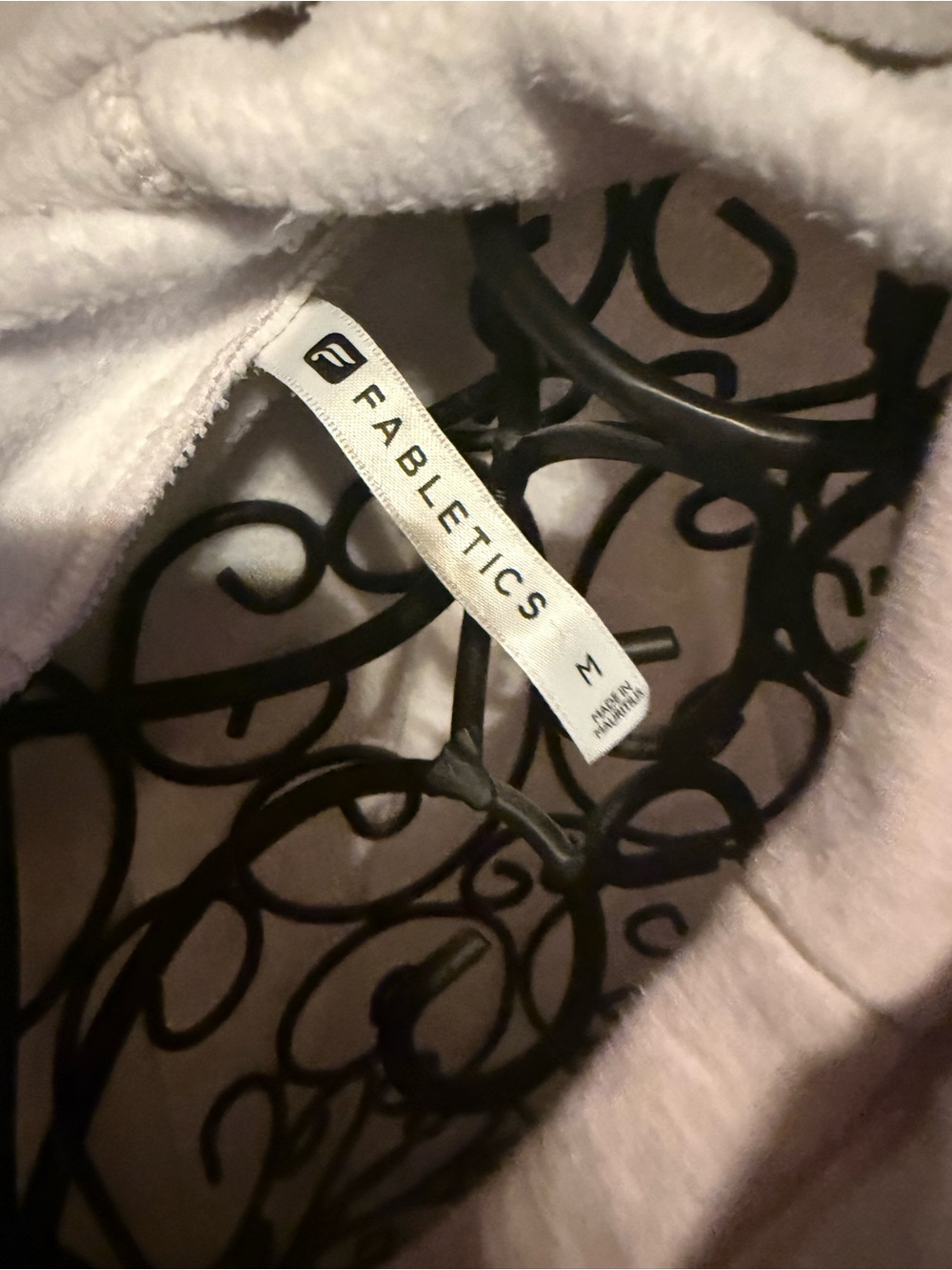 Fabletics Zaylee Heather Pink Cowl-Neck Hoodie - Picture 8 of 11